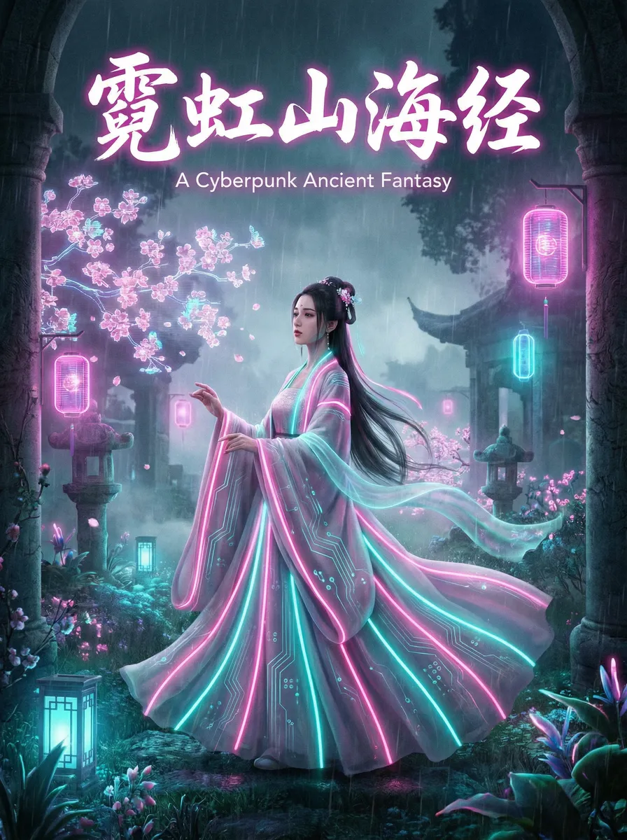 538在线在视观看视频 古风奇缘短剧 - 霓虹山海经海报